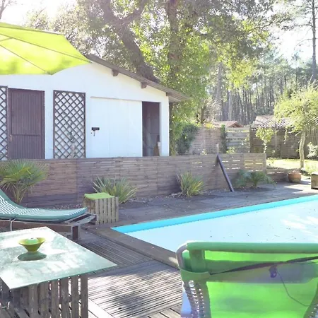 Ref 142, Seignosse, Agreable Avec Piscine Chauffee Au Calme, 6 Personnes Seignosse